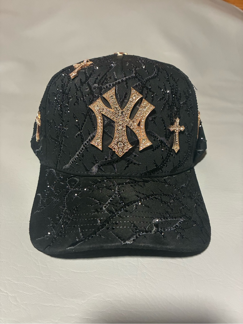 AB Hats NY Thorned Rose Gold